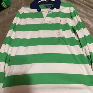 New Ralph Lauren rugby shirt sz m